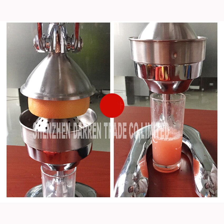 Home 304 Stainless steel citrus juicer orange lemon lemon fruit juicer manual hand press juicer commercial pressing machine