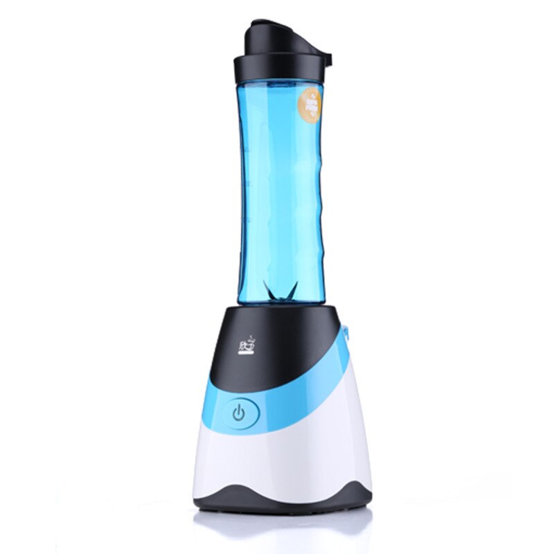 Batidora eléctrica portátil para alimentos de bebé, trituradora de carne, máquina multifunción para hacer jugos, cocina: Blue