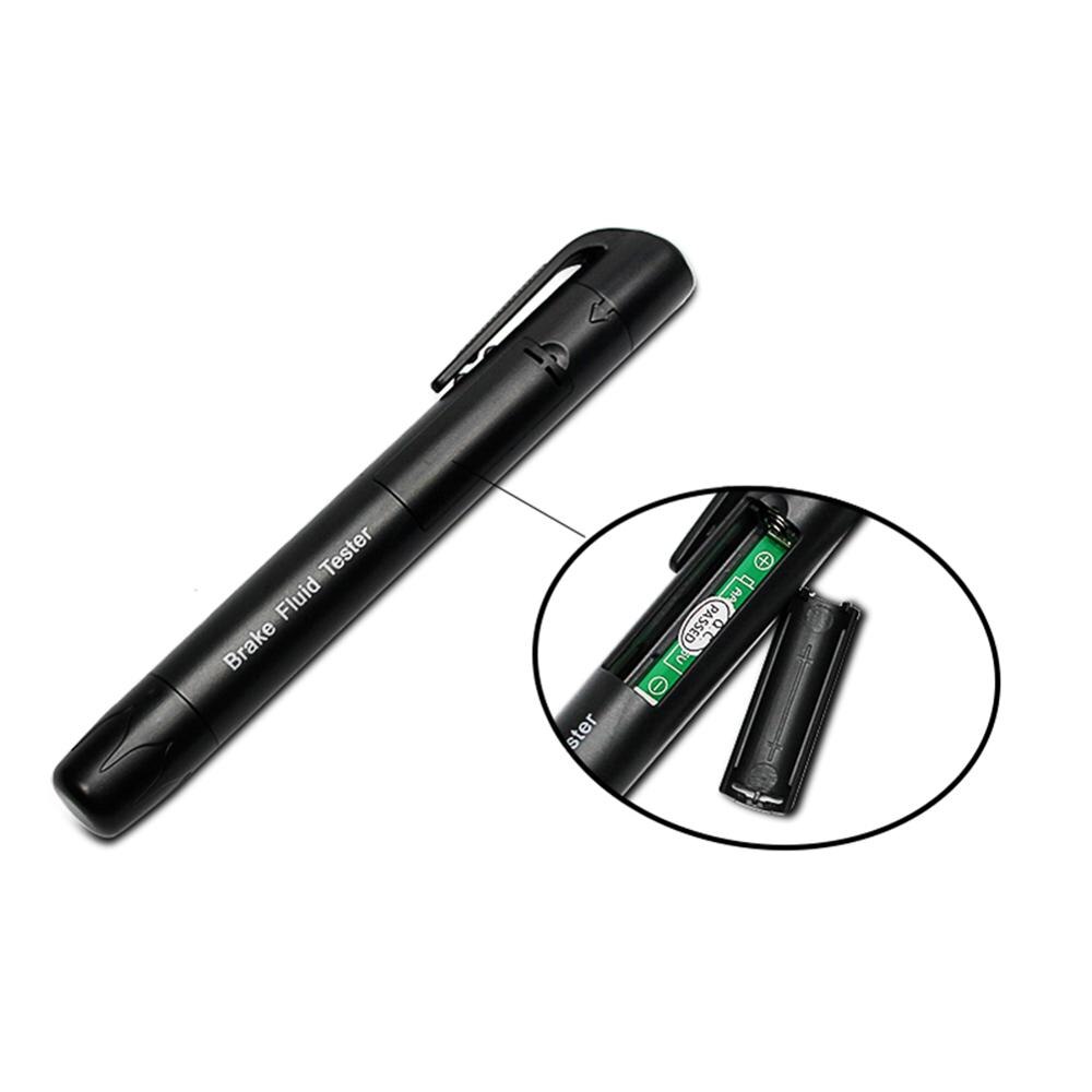 Caneta verificadora para fluido de freio, verificador com precisão do óleo do freio do carro, testador digital pontil3/pontil4/pontil5, teste de freio ferramenta de diagnóstico de caneta