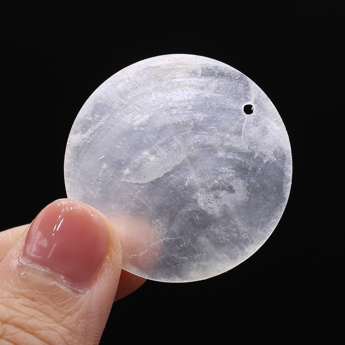 20pcs/lot Natural Shell Bead Round Shape White Shell Loose Beads for Jewelry Making Earring Loose Bulk Shell Accessories DIY