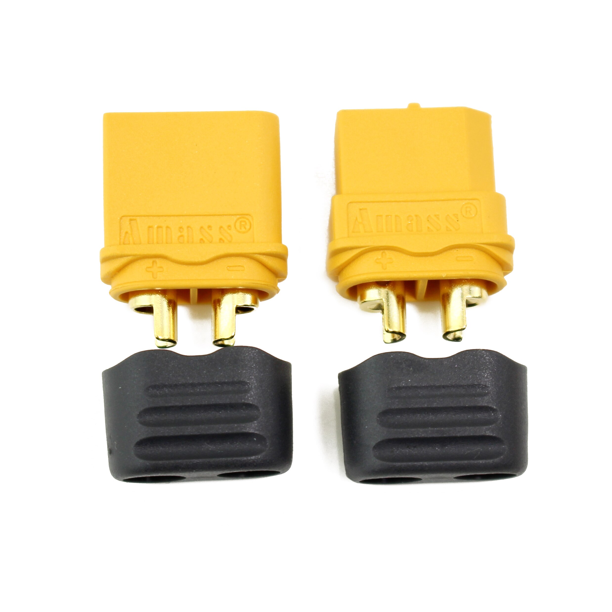 Amass 10 Pair XT60 XT60HBullet Connectors Male Female Power Plugs Power RC LV Lipo Battery Motor 3D printer