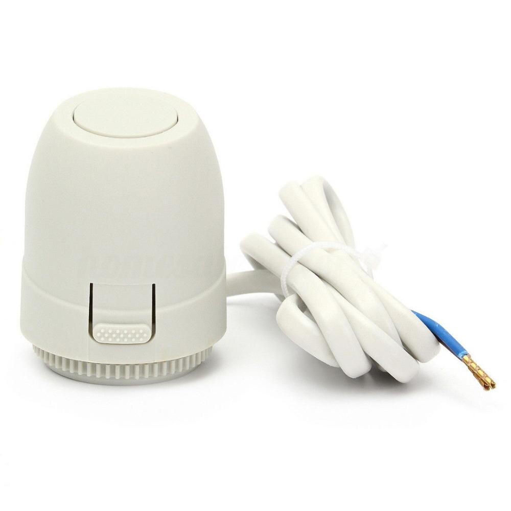 Gulvvarmeventil nc  ac 230v elektrisk termisk aktuatormanifold for gulvvarme termostat