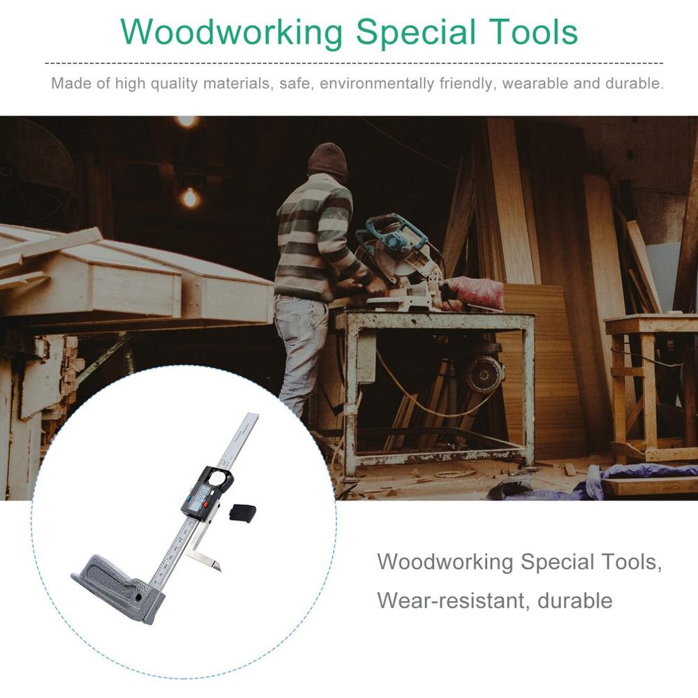 Mini Digital Height Gauge 0-150mm 0.01mm Vernier Caliper Metal Electronics Marking Ruler Measure Scriber