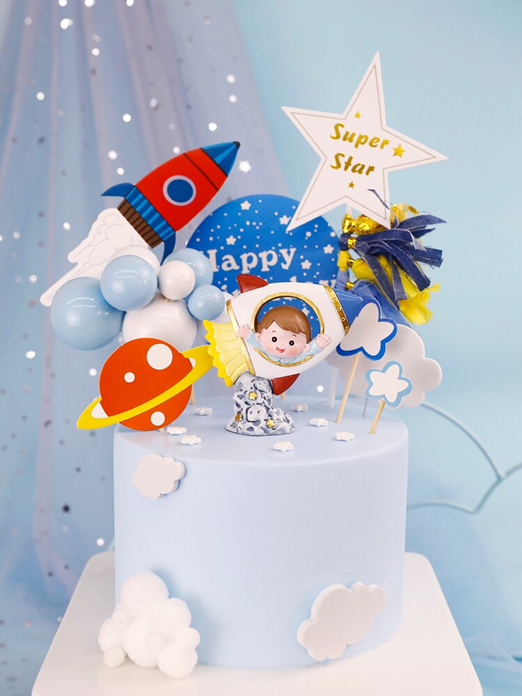 MUNSKT Gepersonaliseerde Gelukkige Verjaardag Gaming Cake Topper Decoratie voor Kinderen Jongens Meisjes (9 digitaal