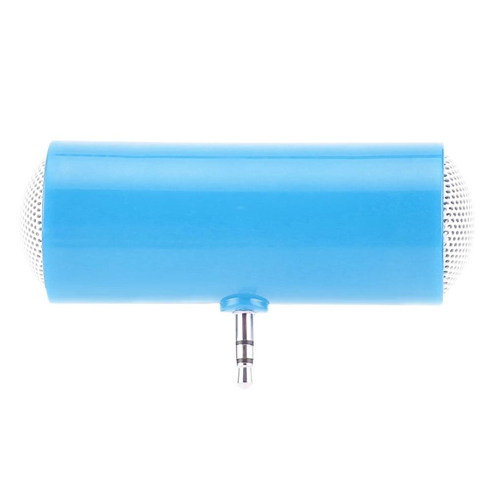 Portable 3.5mm Jack Stereo Mini Speaker For Cell Phone for iPhone & Tablet: Blue