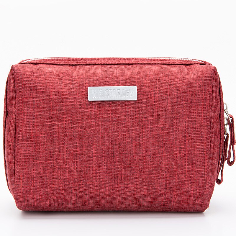 Kosmetikerin Eitelkeit Necessaire Reise Frauen Reisen Kultur waschen machen hoch Lagerung Bausatz machen-hoch fallen Kosmetik Tasche Organizer Zubehör: Burgund