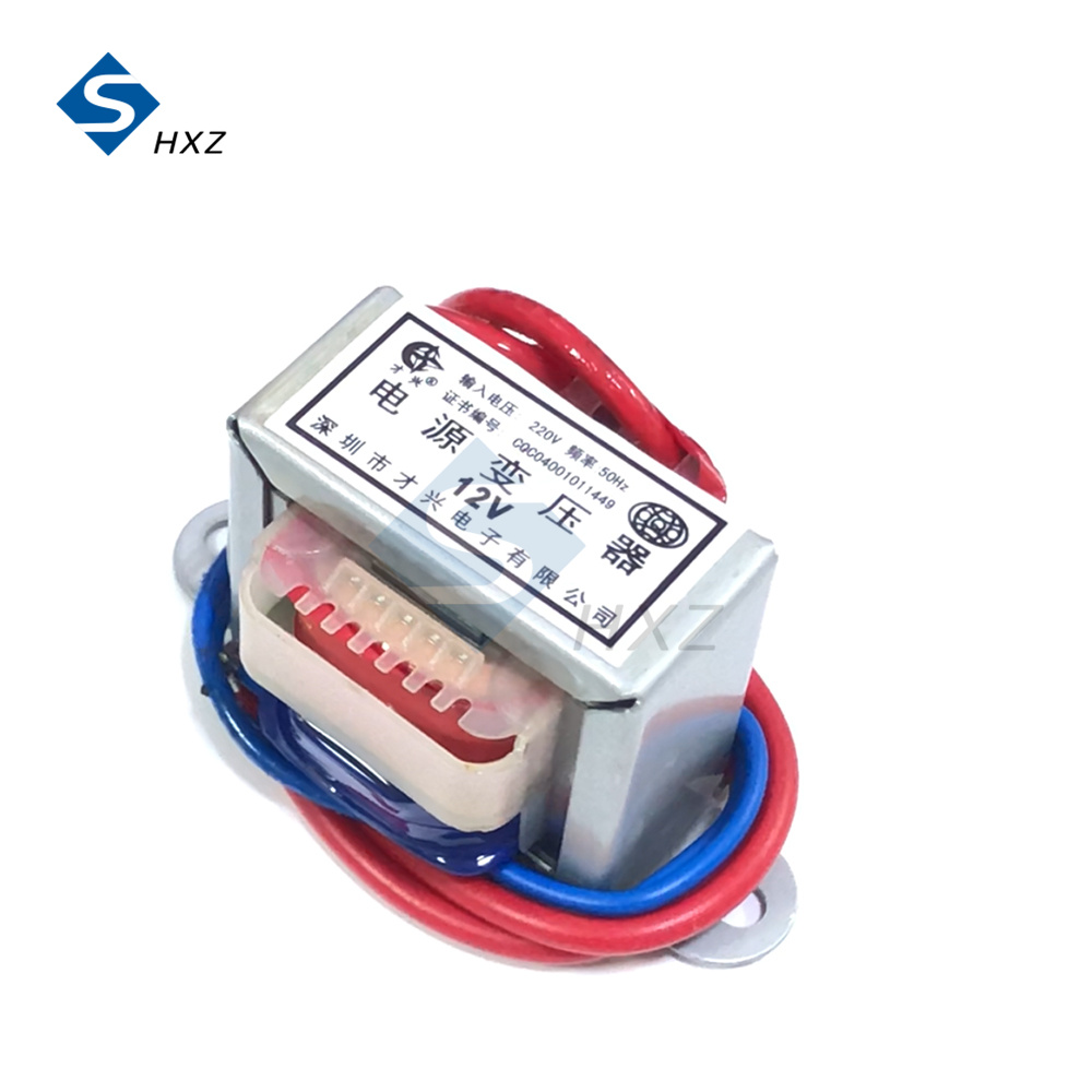 2W Single Voltage 2-wire Output Power Transformer AC220 to AC24V / AC15V / AC 12V /AC 9V / AC6V AC-AC Step-down Power