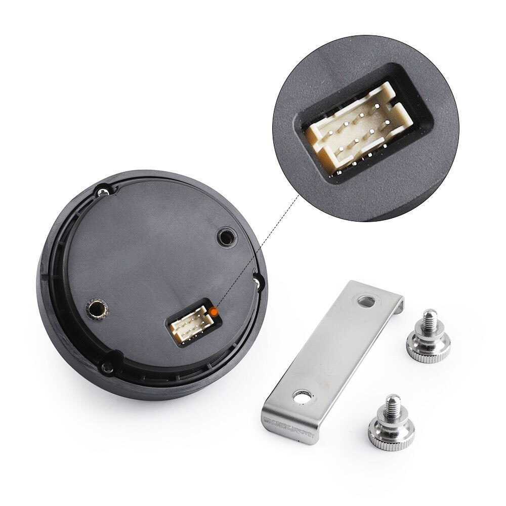 52mm/2 zoll 0-1800F Digitale Abgas Temperatur Egt Gauge Mit Sensor Elektronische Abgas Temp Meter Ultra-Dünne Runde