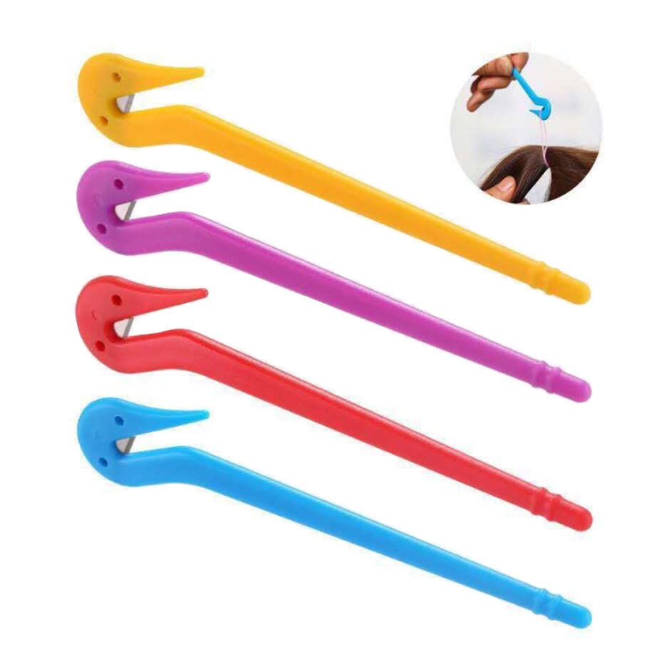 Durable Rubber Band Cutting Tool Hair Bands Girls Kids DIY Hair Styling Headwear Hair Accessories Women