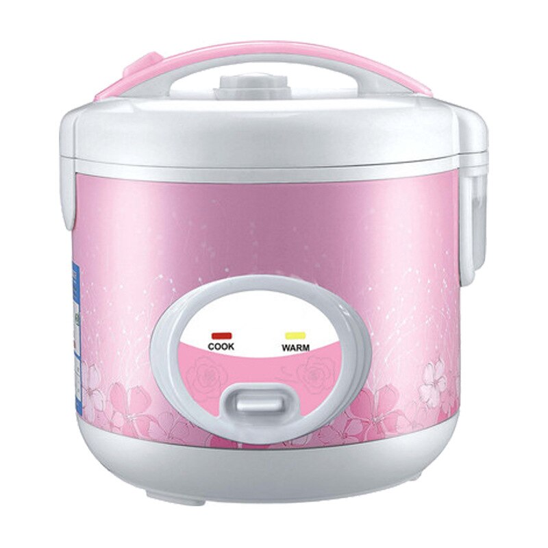 Household kitchen appliances rice cooker rice cooker small appliances 2-5 liters.: pink / 3L 500W