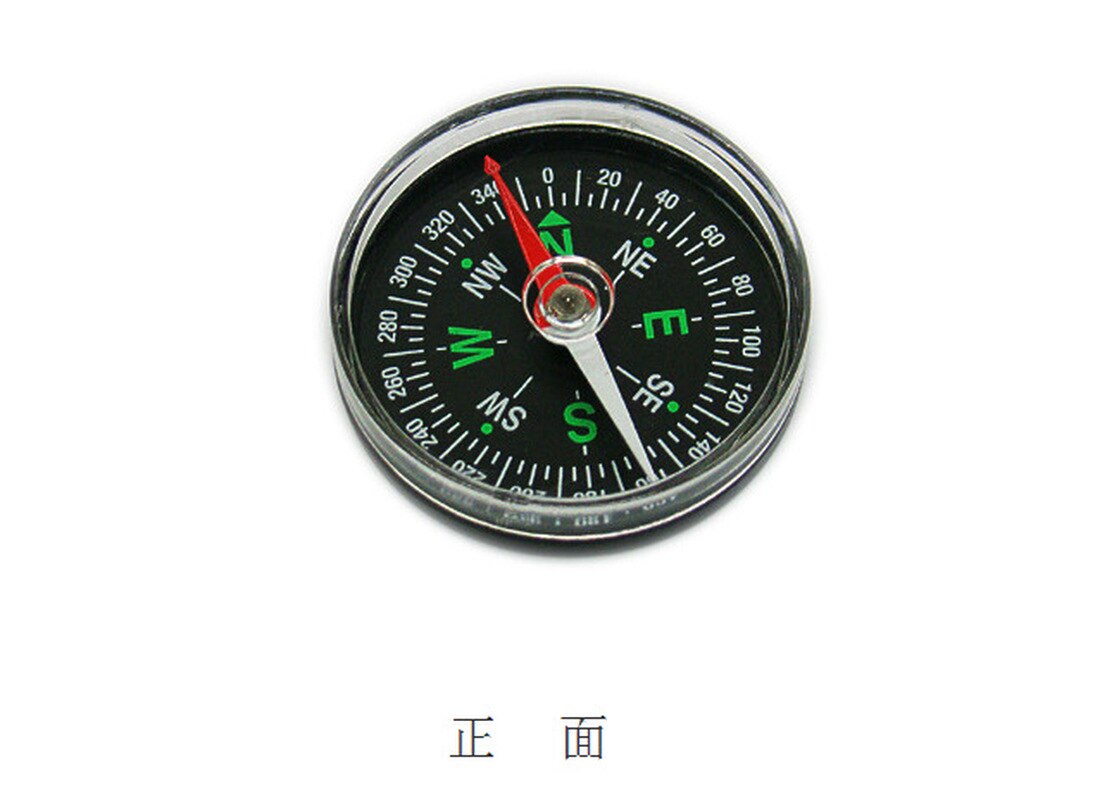 Portable Mini Precise Compass Practical Guider for Camping Hiking North Navigation Survival Button Compass