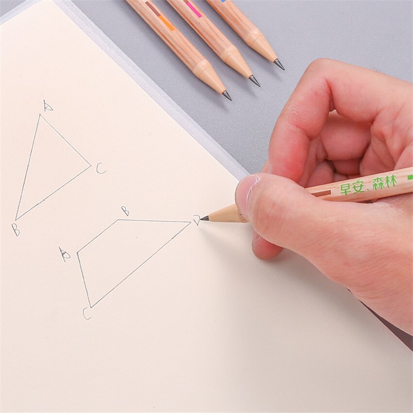 1 Pc Hb Mechanische Potloden Met Puntenslijper, 2B Potlood Vullingen Voor Student Schets Tekening Automatische Potlood Briefpapier Leveringen