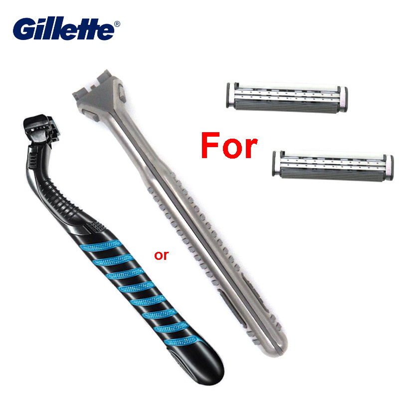 Gillette Sensor Excel Scheermesjes voor Mannen Gezicht Haar Scheren Verwijderen Vervanging Scheerhoofden Refill Scheren Cartridges 10/20 Count