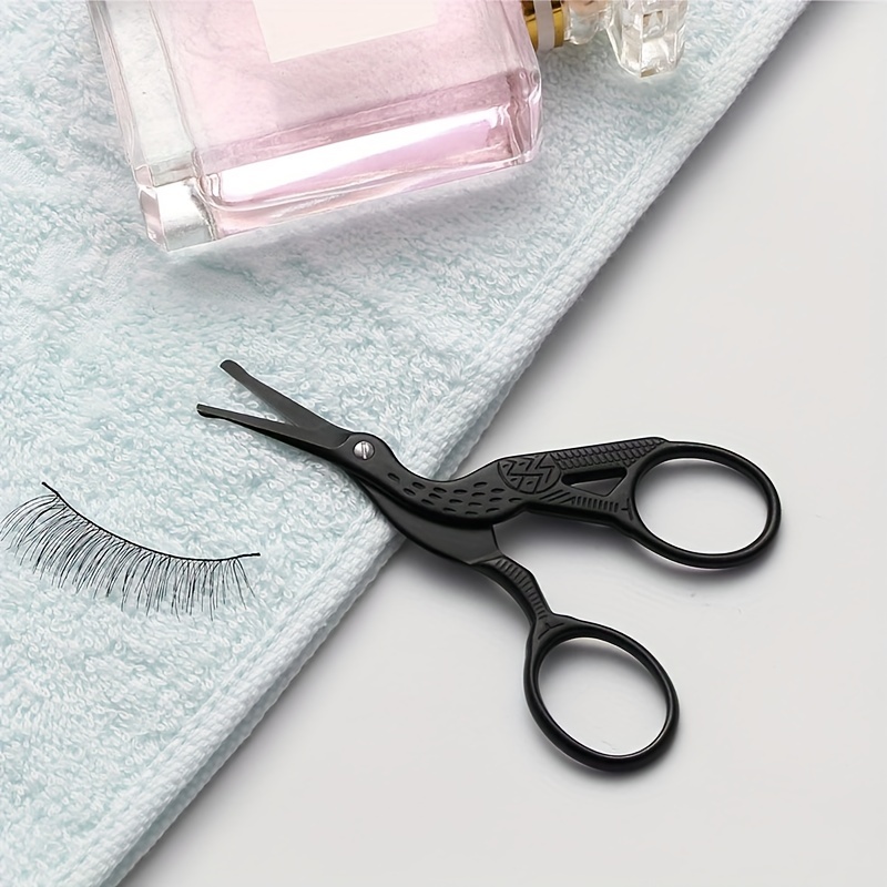 Ronde Kop Rvs Neus Haar Schaar Ooievaar Type BeautySchaar Voor Wenkbrauwen Neus Haar Baard Oor Haar Wenkbrauw Schaar