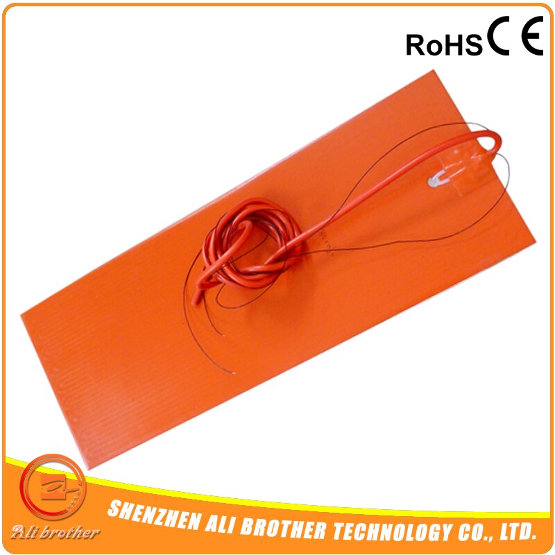 300*700*1.5mm, 220V 800 W, Siliconen Heater Mat. w/100 k thermistor, 3M Tape, heater pad voor 3D Printer. Heatbed, Heatblanket