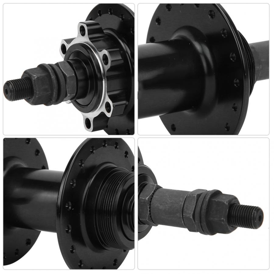 Bicycle Hubs Sealed Bearing MTB Mountain Bike Hubs Quick Release set 36Holes Disc Brake Replacement Parts