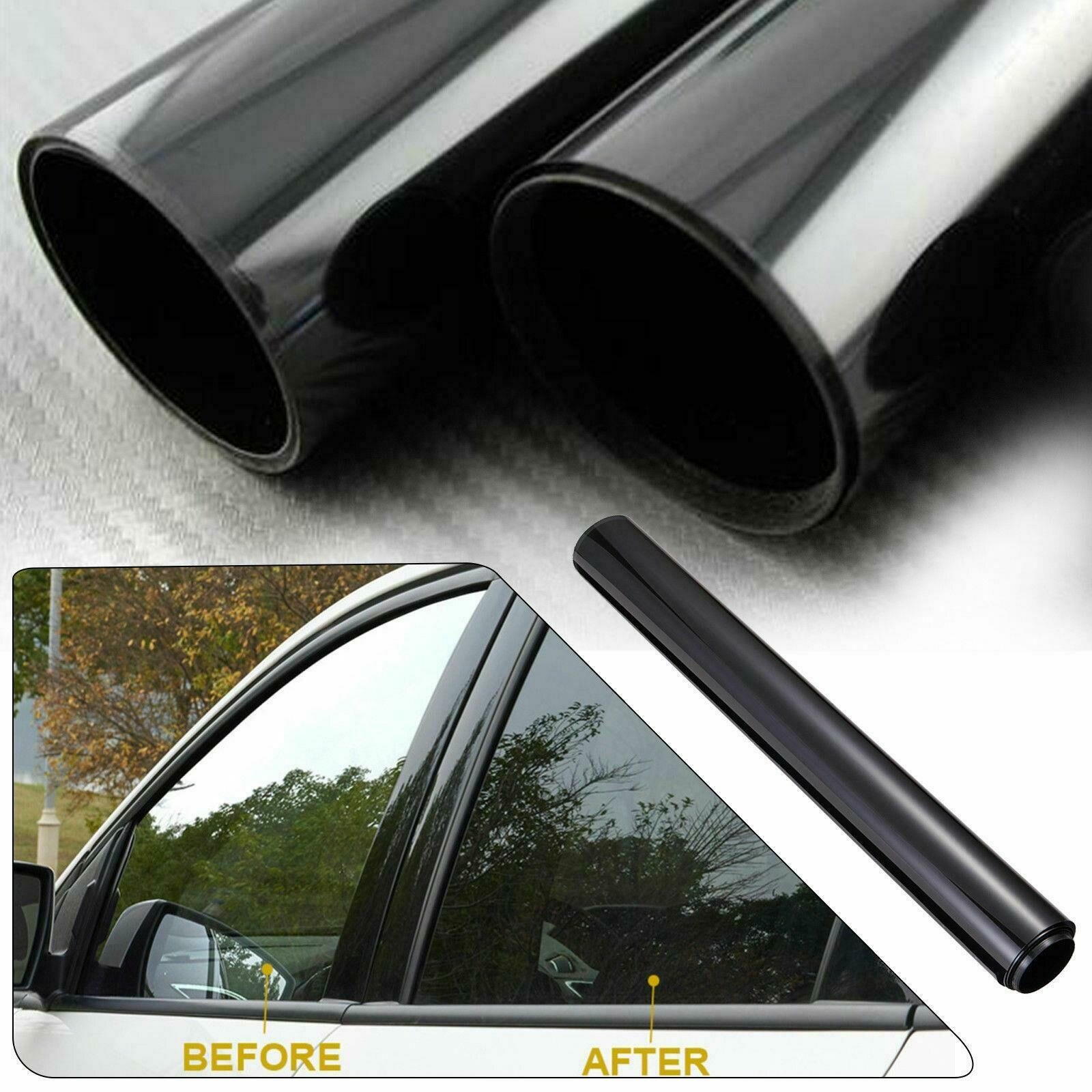 20 Inch Window Tint Film 5% Vlt 300Cm X 50Cm Limo Zwarte Auto Windows Verven Film Tint Folie