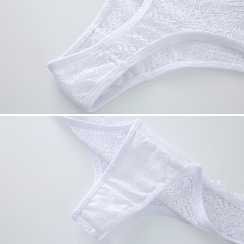 3pcs Sexy Lace Panties Women&#39;s Thongs Underwear For Women Sexy Female Underpants T-back G-string Ladies Intimates 2022 BANNIROU