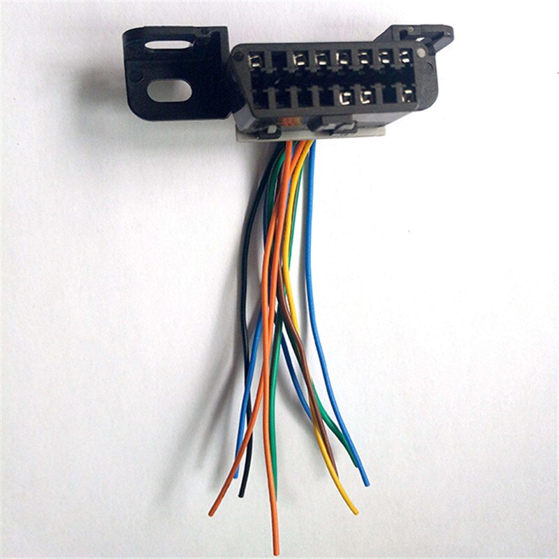 Anti-theft Socket Connector OBD Diagnostic Interface OBD Plug Car Troubleshooting Computer Plug with