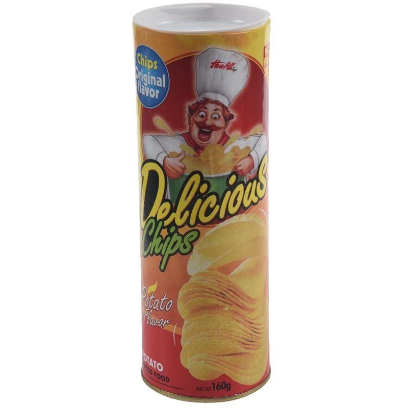 The Potato Chip Snake Can Jump Spring Snake Toy April Fool Day Halloween Party Decoration Jokes In A Can Gag Prank Lar: Default Title