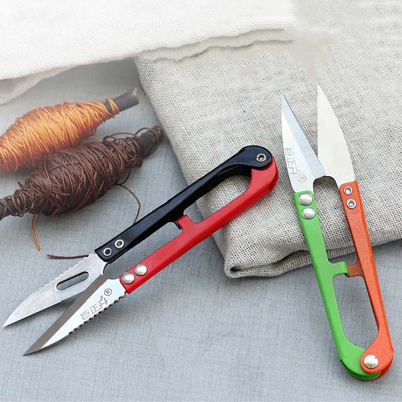 Garen Schaar U Vorm Naaien Clippers Voor Handwerken Vislijn Scharen Kleermaker Schaar Borduren Craft Supplies Snijgereedschap