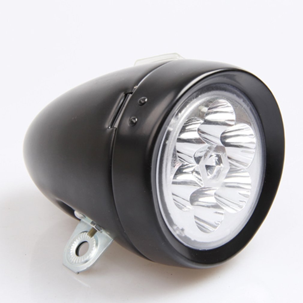 Retro 6 Led Fiets Front Light Koplamp Verstelbare 160 Graden Fietsen Mountainbike Hoofd Lamp Regendicht Met Beugel Nieuw