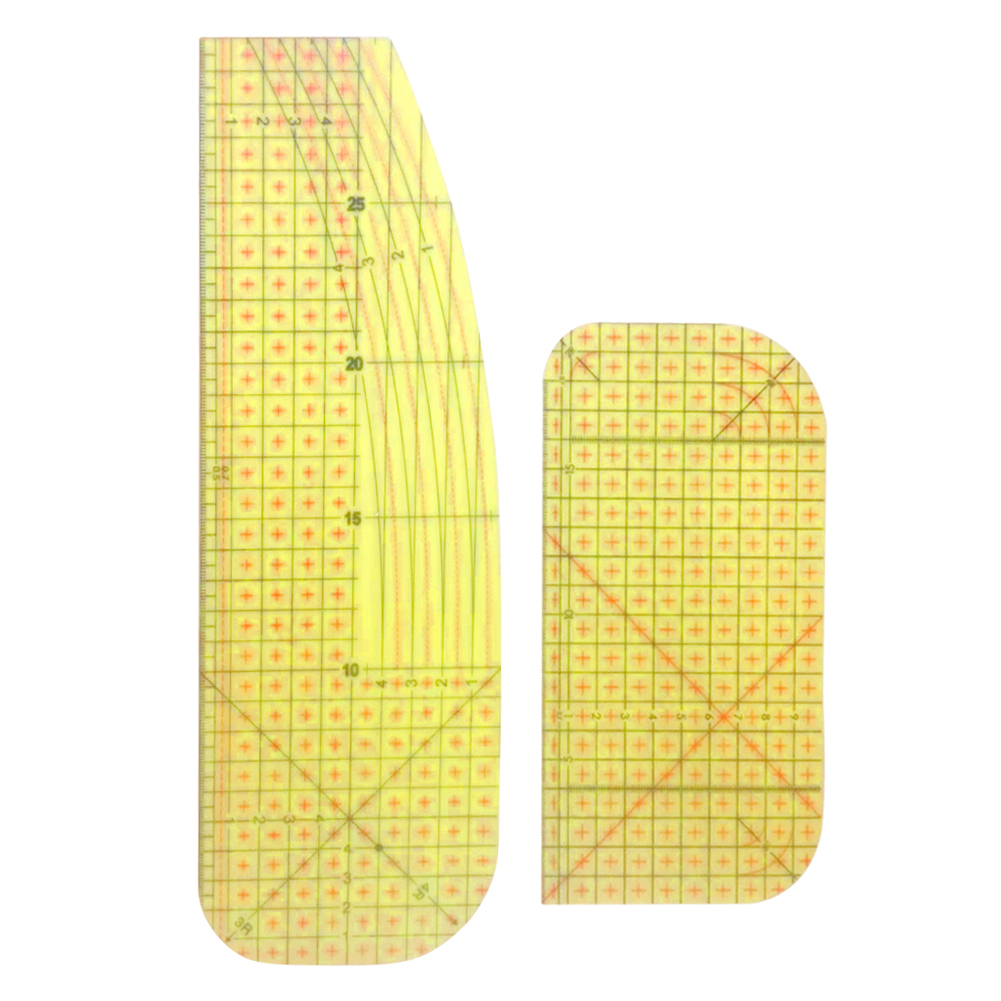 Herramienta de planchado, regla de retales a medida, reglas de corte de paño artesanal, regla de planchado, herramientas de costura DIY