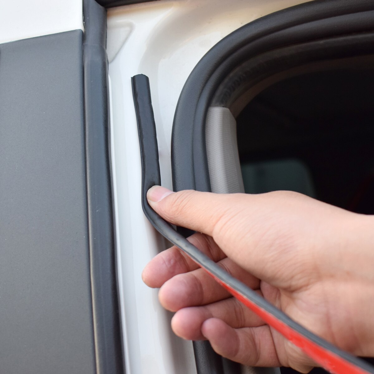 D form 10 m bil dør tetnings stripe epdm gummi lydisolert bil tetning til vw volkswagen  t5 t5.1 t6 transportør campervan california