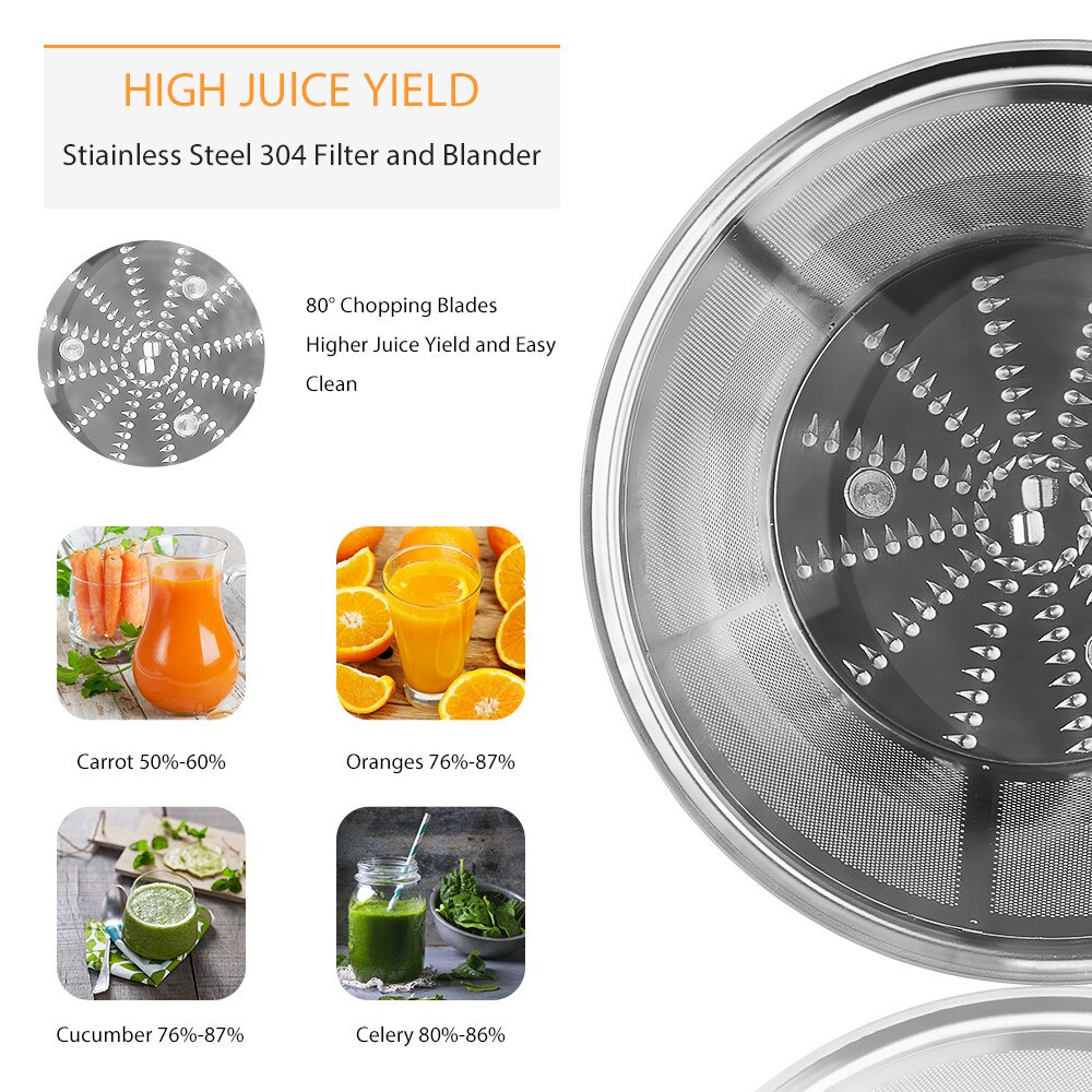 Juice Extractor Electric Juicer 400ML Adjustment Juicers Fruit Vegetable Food-Blender Mixer Extractor Machine #LR4