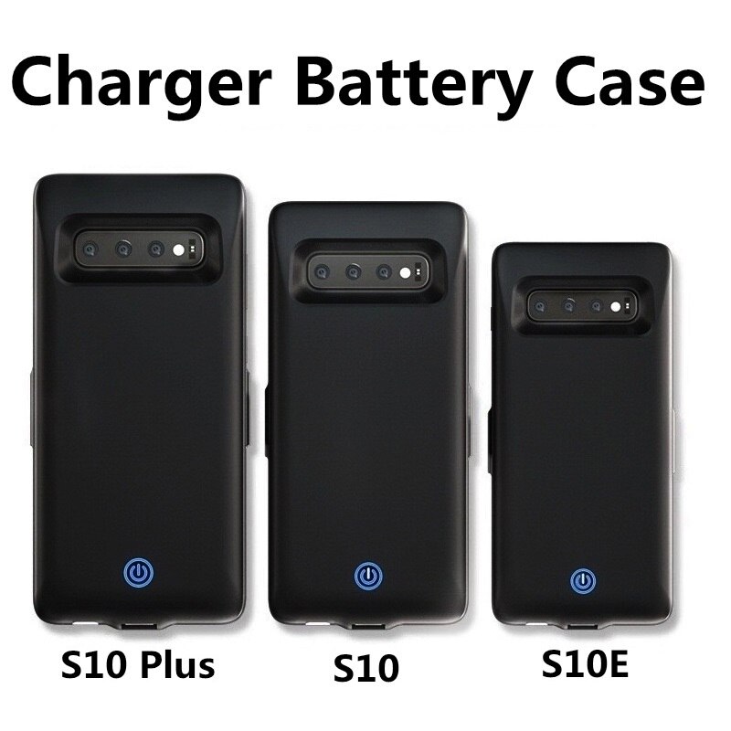 7000Mah Batterij Lader Case Voor Samsung Galaxy S10 S10E Batterij Case Voor Samsung S10 Plus Terug Clip Fast Charger mobiele Telefoon