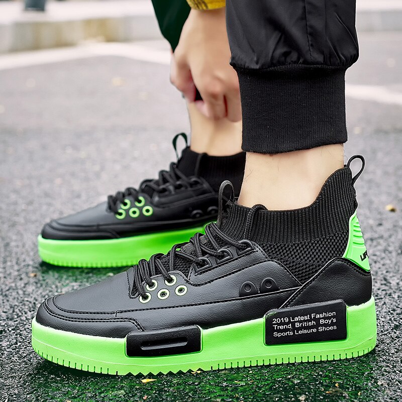 Siergan fritidssko tykke såler fritidssko til mænd komfortable sneakers mænd gode mænd flade sko