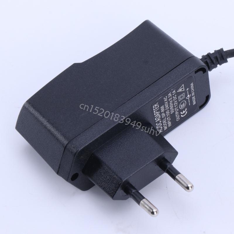 EU Plug 1000mA 12V 1A AC for DC Plugtop Power Adapter Supply Q81E