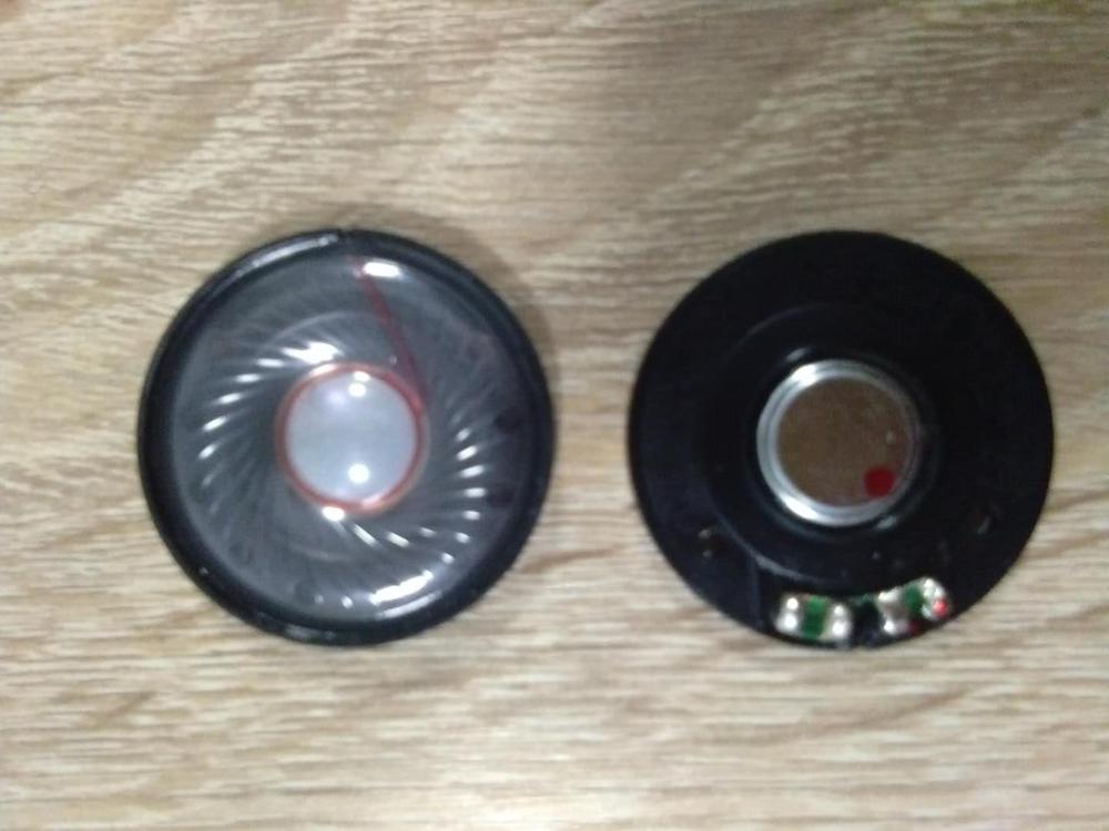 Hifi Headset Driver 40mm Headphone Speaker Unit 118db Speaker Repair Parts 32ohm White magnet Good 2pcs