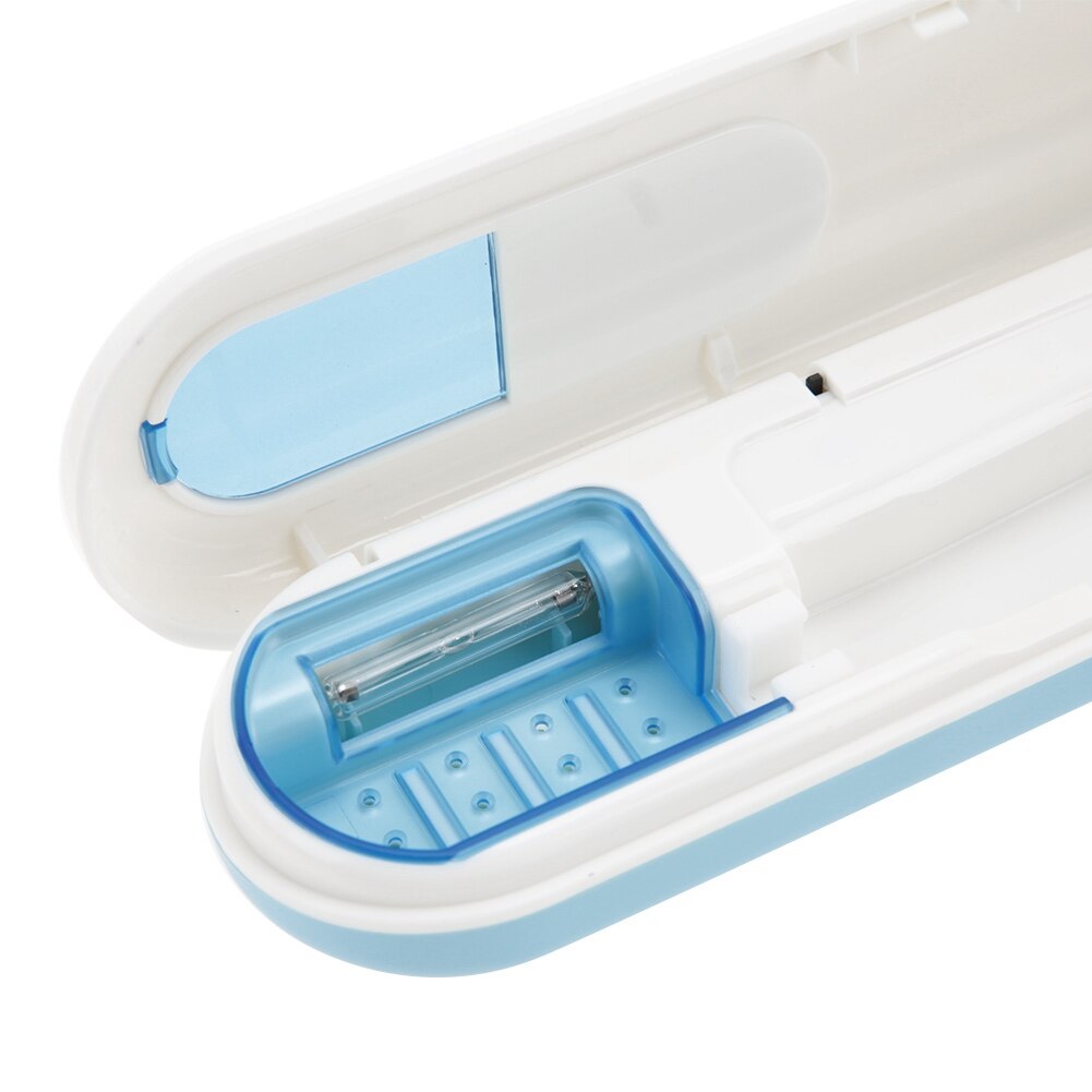 Caja esterilizadora de cepillo de dientes UV anticaída, cabezal de cepillo de dientes portátil, desinfectante, caja esterilizadora de cepillo de dientes