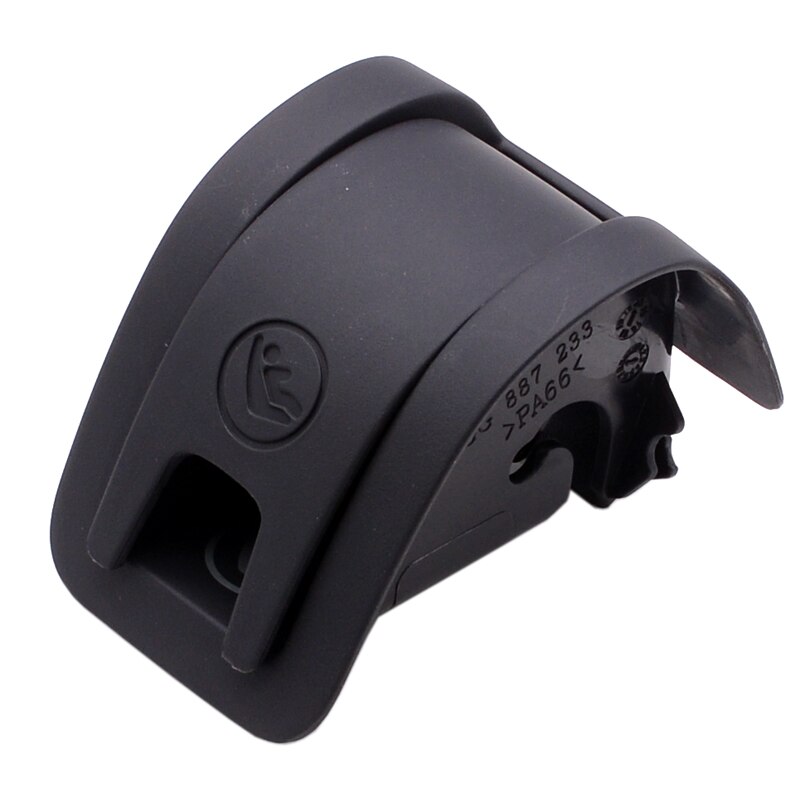 For VW Golf MK7 MK7.5 Seat Leon Rear Back Seat ISOFIX Cover Cap 5GG887233 5GG877187 Blcak