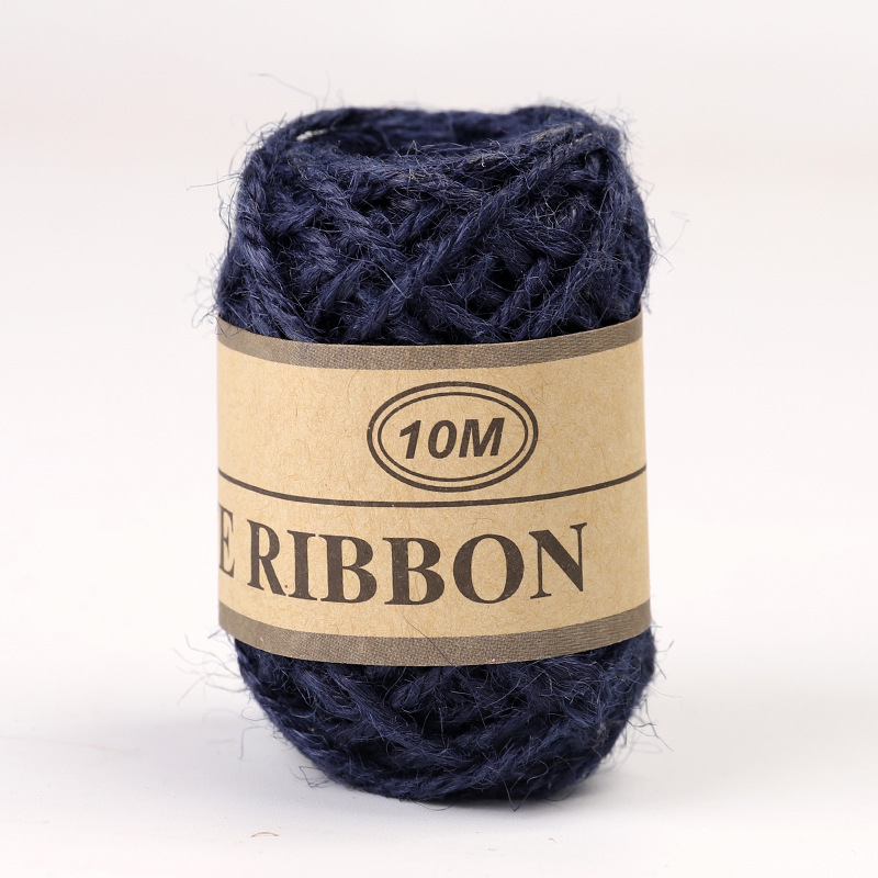 10M Kleurrijke Jute Twine String Natuurlijke Jute Twine Voor Kunstwerken, Diy Ambachten, foto Display En Versieringen (Breedte 1.5Mm): D