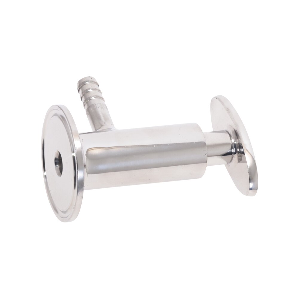 304 Stainless Steel Sanitary Sampling Valve 50.5mm Ferrule OD Fit 1/2" 1.5" Tri Clamp