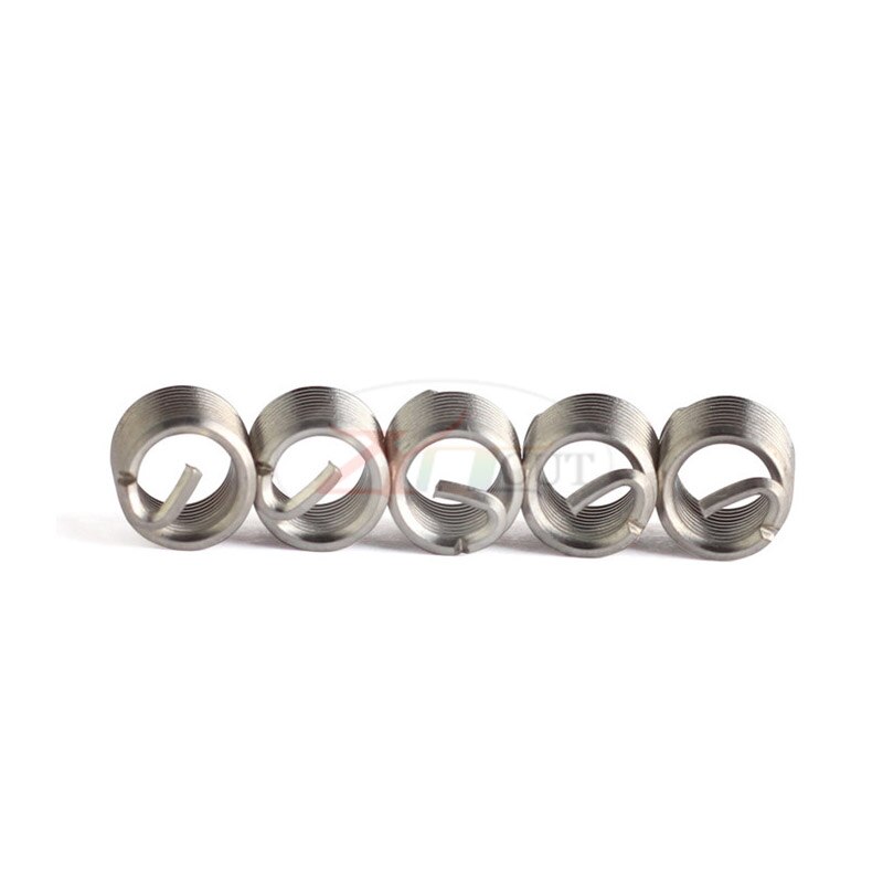 100PCS M2 M3 M4 M5 M6 304 Stainless steel thread sleeve,Spring screw sleeve,Thread protection sleeve