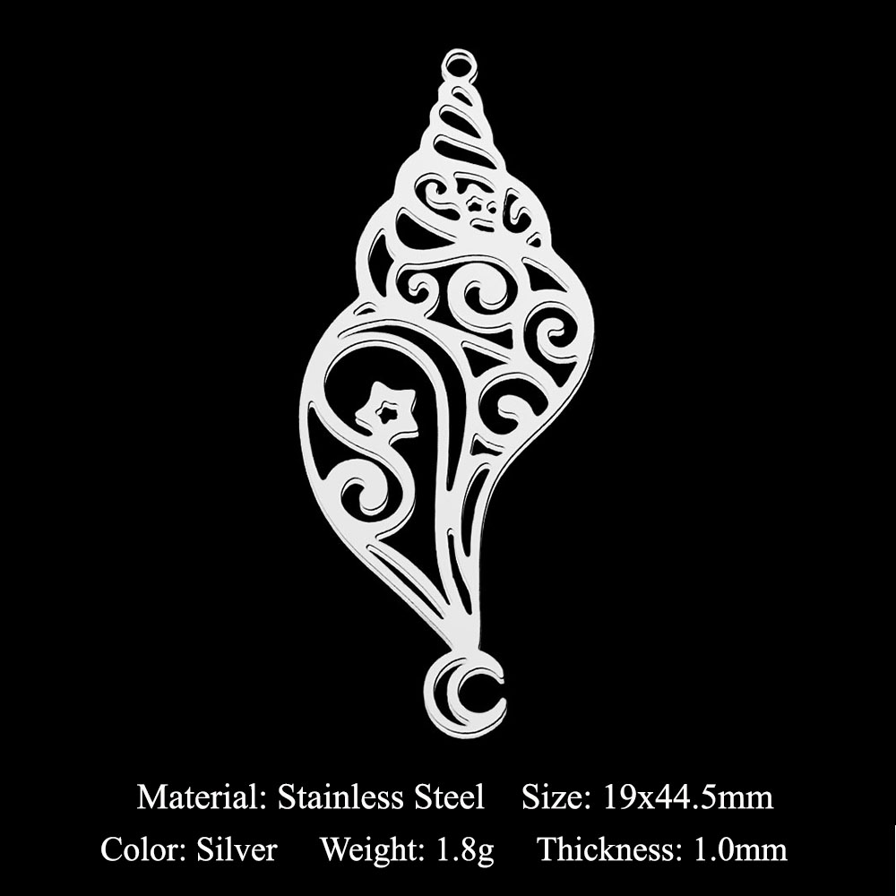 Rvs Geometrische Minimalistische Diy Earring Hanger Charms Angel Wing Ketting Maken Kat Chameleon Dolfijn: Black Zinc Plated