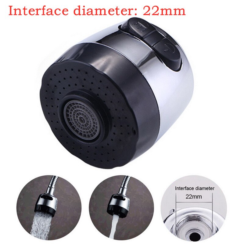360-degree Rotating Adjustable Water Saving Aerator Kitchen Faucet Tap Nozzle Faucet Filter Kitchen Accessories: 07