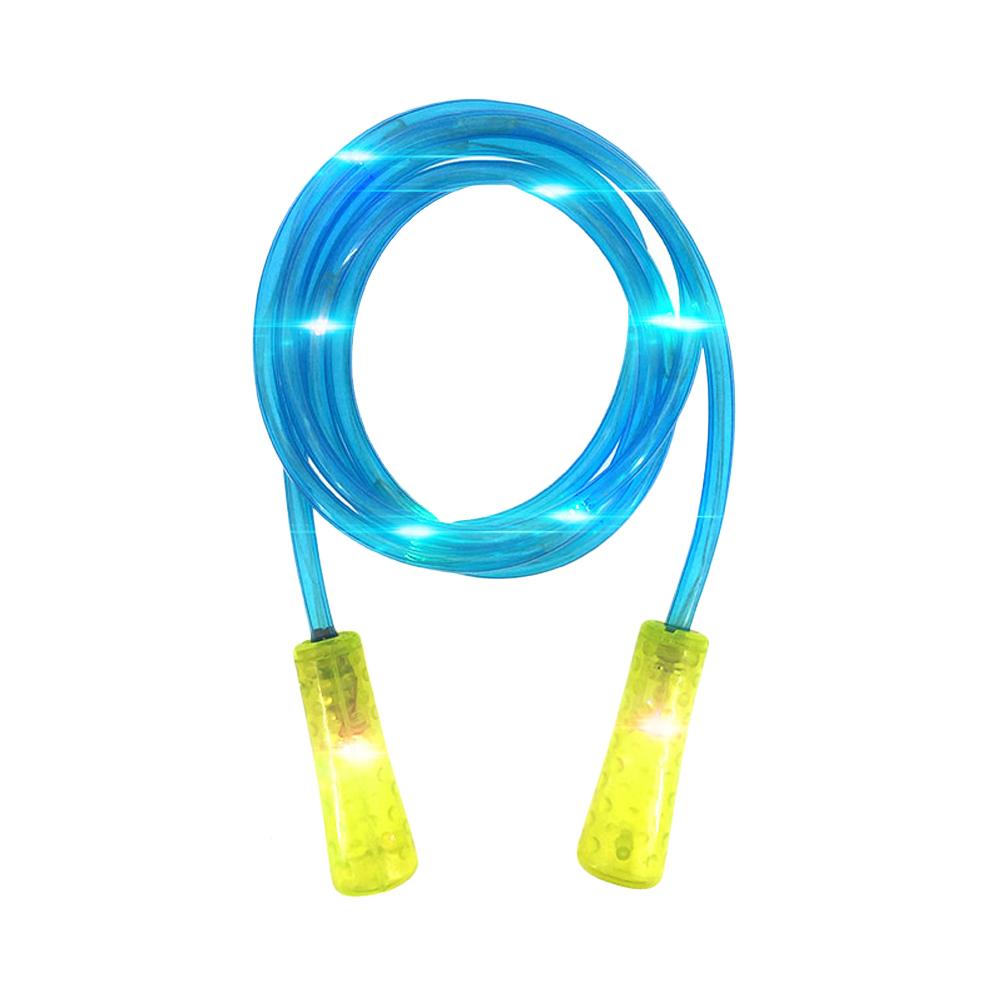 Colorful Flash Jumping Rope Child Adult Fitness Jumping Rope Sports LED Flashing Light Jumping Jumping Rope