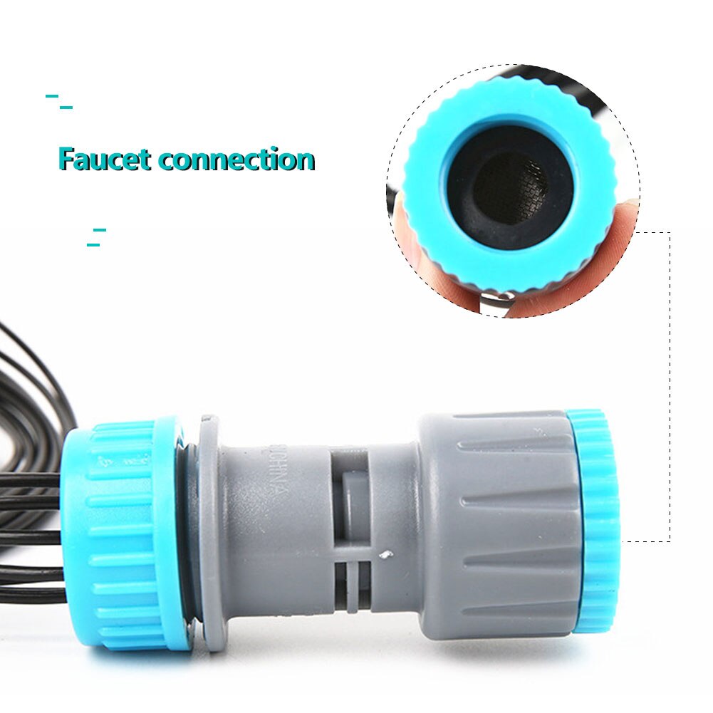 10Stck Tropf Bewässerung Bausatz Anlage Bewässerung Einstellbare Mikro Bewässerung Wasser-sparen System Für Garten Gewächshaus Topf Pflanzen