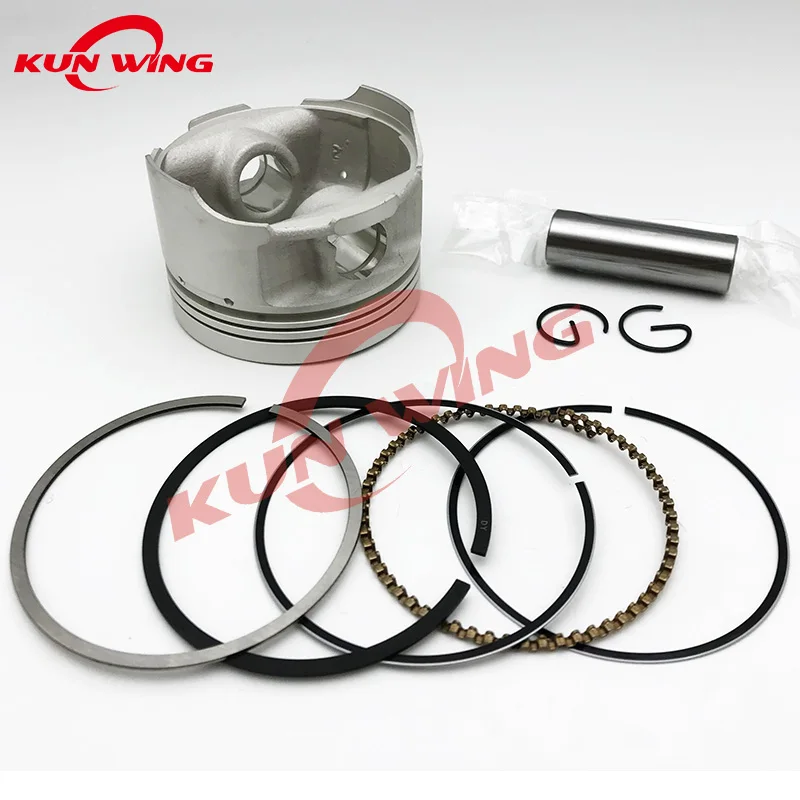 Kit de pasador de 13mm de anillo de pistón de 56,5mm para piezas de motor de motocicleta HONDA CG125 ZJ125 CG 125