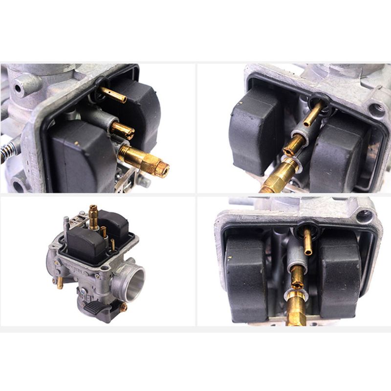 20 Pcs Carburetor Main Jet Kit with Slow/Pilot Jet Set Replacement for GY6 CVK Carburetor Main Jet Kit