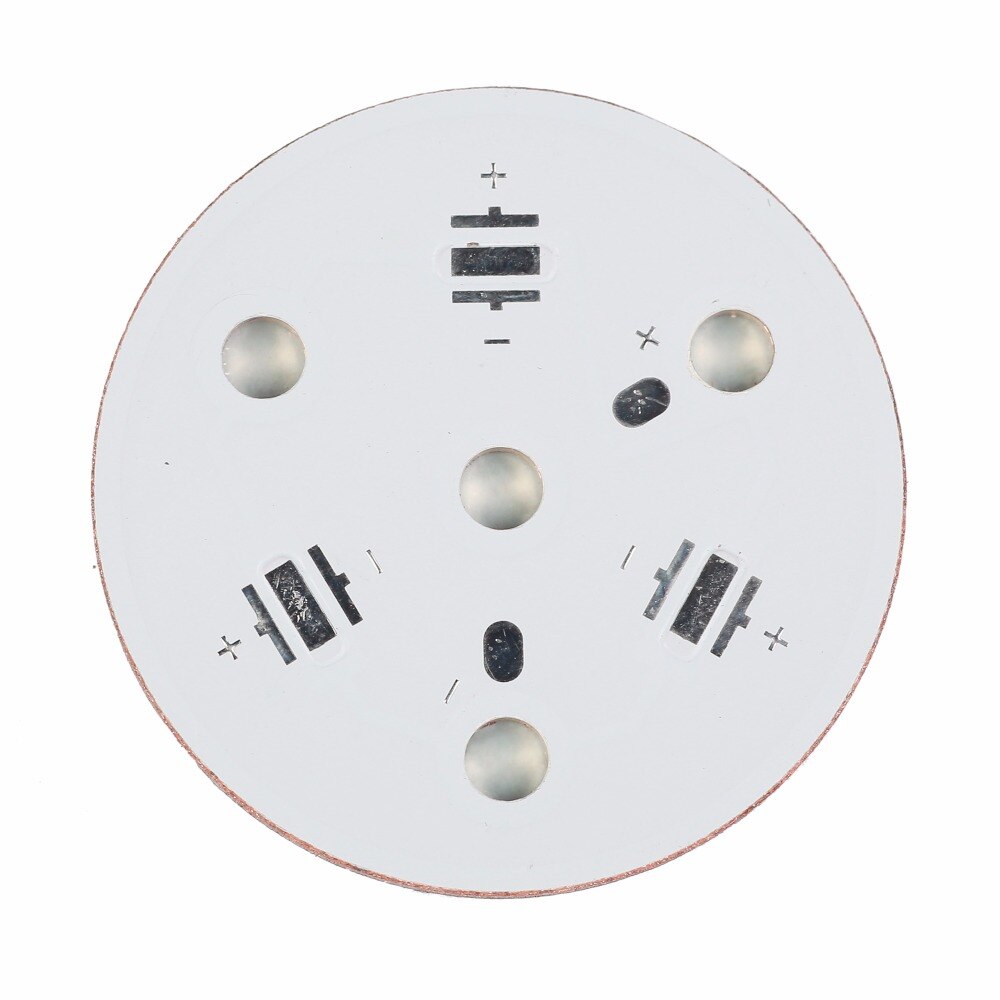 C8F DTP Koper MCPCB 30mm Directe thermische pad voor triple LED diodes