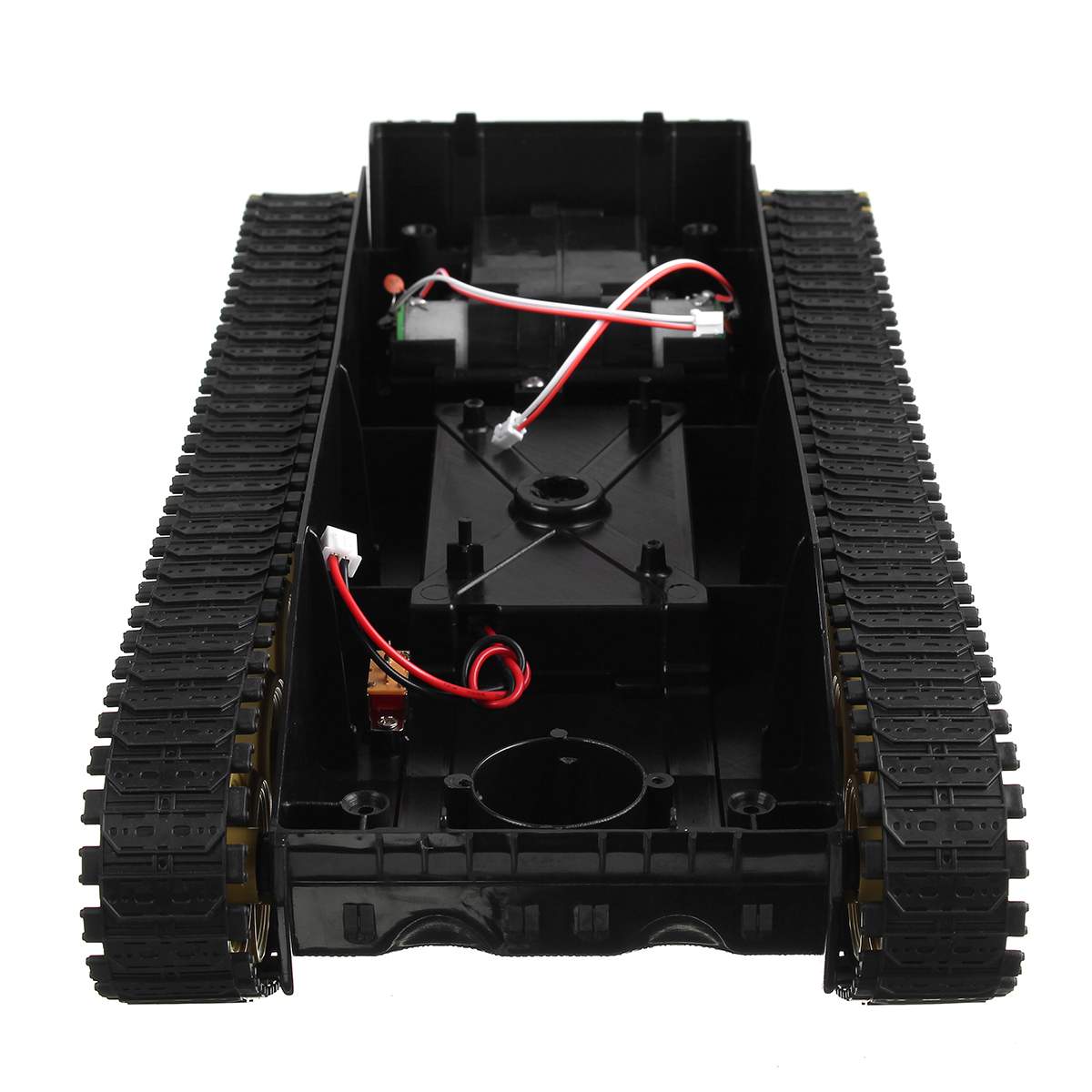 Diy Schok Geabsorbeerd Smart Robot Tank Chassis Crawler Auto Kit Met 260 Motor 3V-9V
