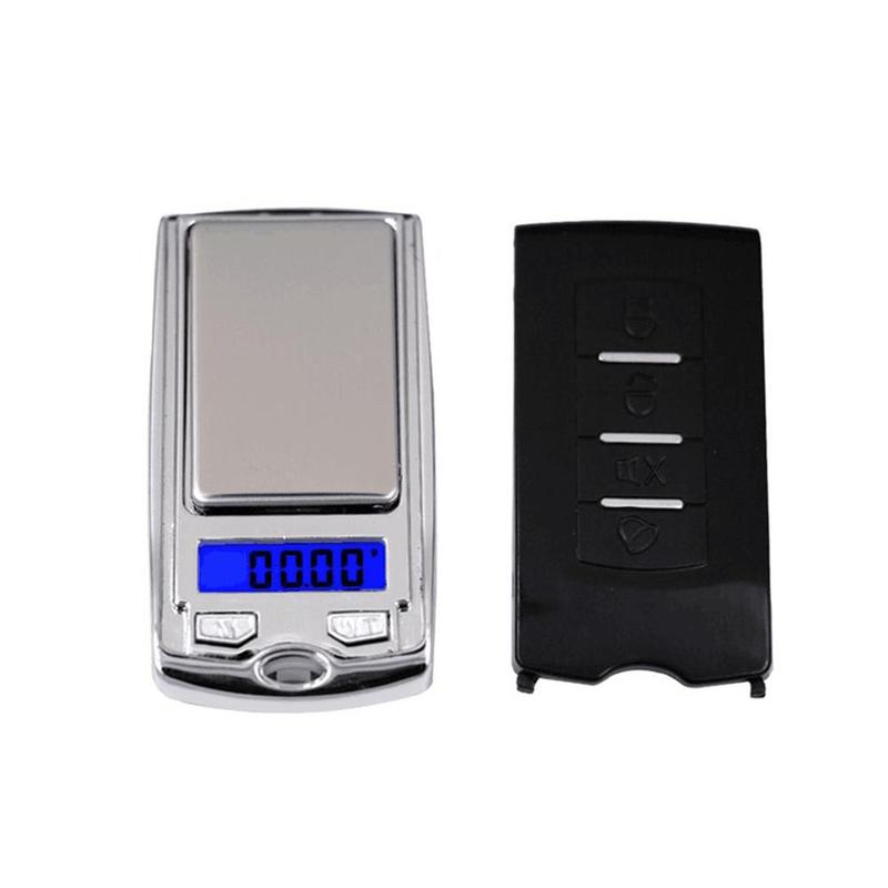 200g/0.01g Electronic Scale Mini Jewelry Household Accurate Flat Scale Key Car Weighing Electronic Portable Scales Digital: Default Title