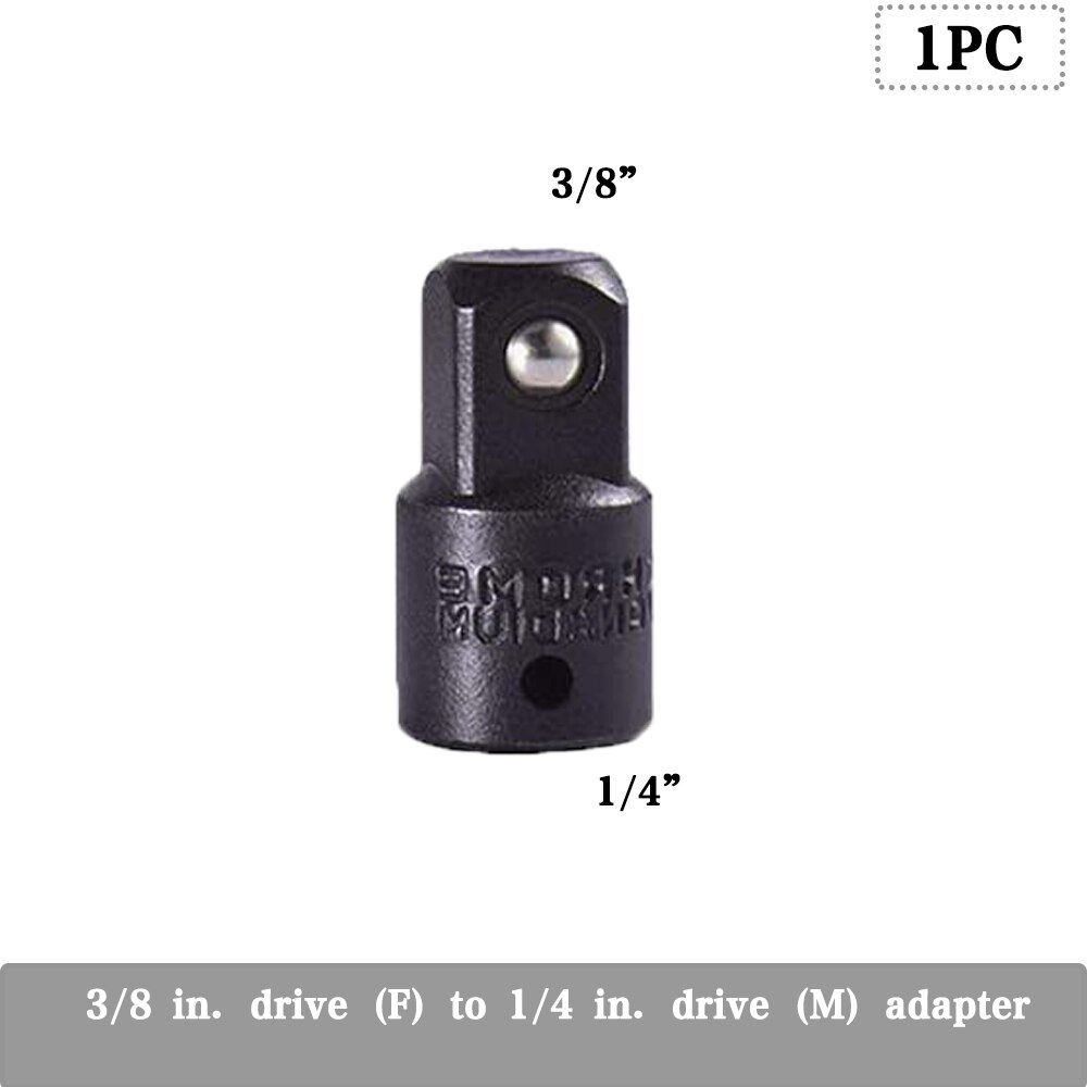 1pc 1/4 3/8 1/2 Socket Ratchet Converter Adapter Reducer Air Impact Craftsman Socket Wrench Adapter Repair Tools: A