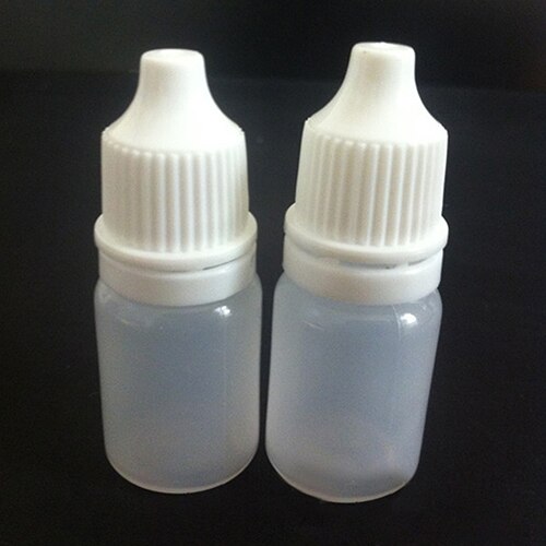5 stk holdbare 5/10ml/15/ ml /20ml/30ml/50ml/100ml tomme plastik komprimerbare dråbeflasker øjenvæske dråber genopfyldelig flaske: 20ml