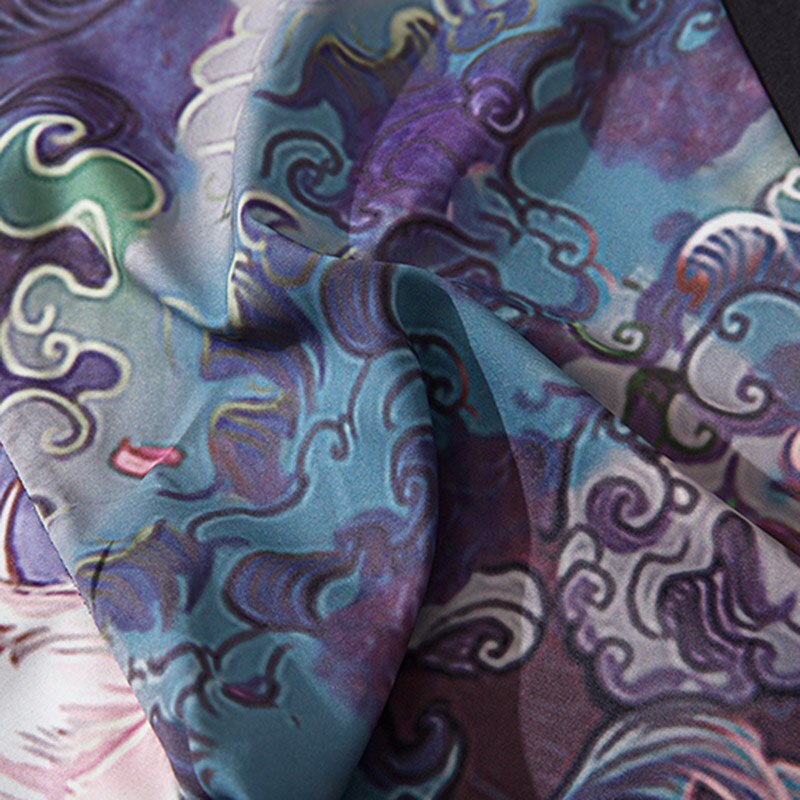 Japanse Kimono Jas Bloemen Fee Harajuku Hip Hop Mannen Japan Streetwear Jas Zomer Dunne Kleding Losse Kimono